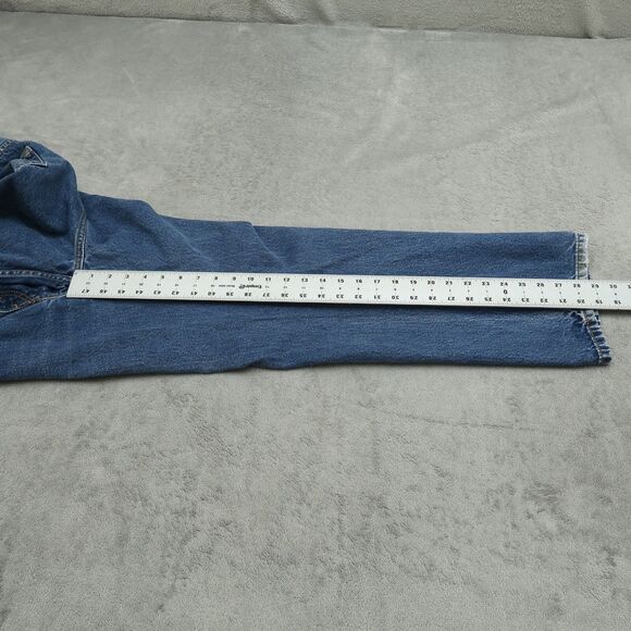 Levi's Jeans Mens Fits 39x29 (Size 40x30) Blue 505 Reg Straight Cotton Denim - Picture 15 of 15